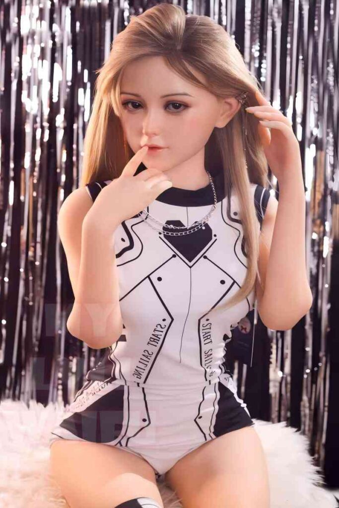 Approx. 150cm/4ft11 B-cup Silicone Head Angel Sex Doll– Arisa B